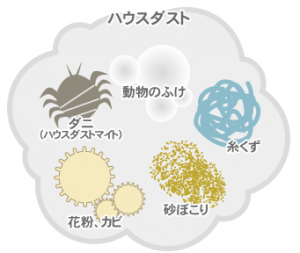 ハウスダストアレルギー性鼻炎