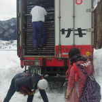 山崎パンが命を救った 大雪の中行われたヤマザキパン冬のパンまつり