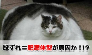 股ずれを起こすのは太っているだけではナイ！？原因や治し方など